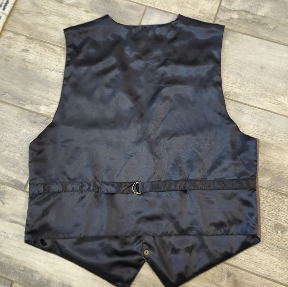 Scully Mens Brown Suede Vest - Picture 6 of 6